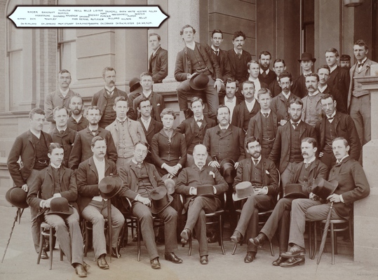 Medical Students 1887, Copyright University of Sydney